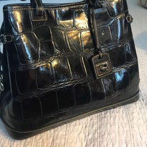 Dooney and Bourke  Black Tortoise Shell Handbag